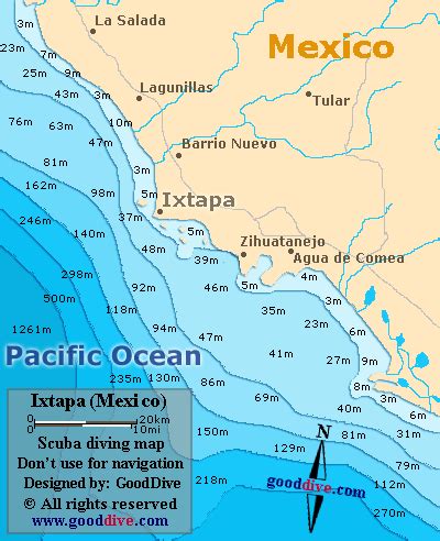 ixtapa map gooddivecom