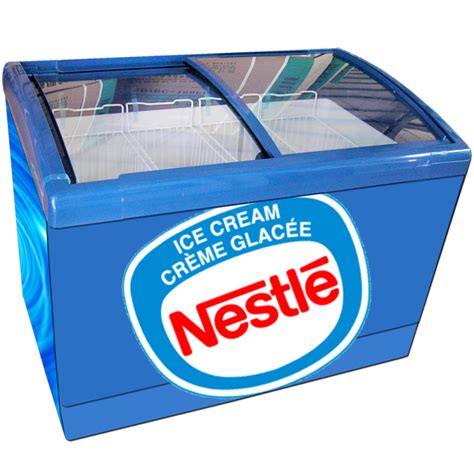 nestle ice cream deep freezer