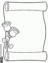 Coloring Pages Para Borders Parchment Decorated Flowers Mother Scroll Paper Mothers Templates Es Printable Oncoloring Desenho Ideias Salvo Artesanato Fácil sketch template