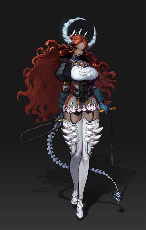 Character Concept Art Succubus By Byam On Deviantart