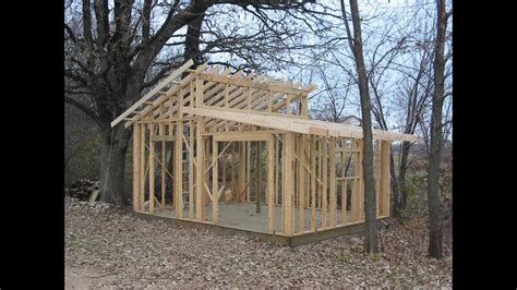 garden shed plans youtube
