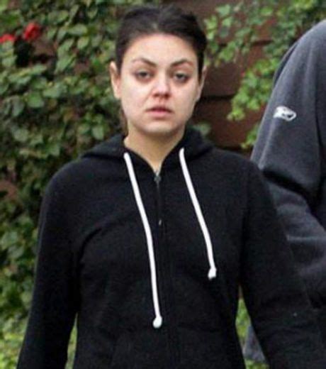 Mila Kunis Without Makeup Want Who Else Celebs