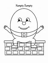 Humpty Dumpty Coloring Colouring Pages Clipart Printable Drawing Color Webstockreview Recommended Paintingvalley sketch template