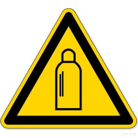 waarschuwing gashouders onder druk bordje pictogrammenshopnl