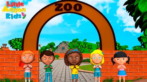zoo song     zoo kindergarten preschool songs