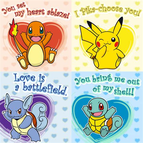 pokemon valentines   adorable geektyrant