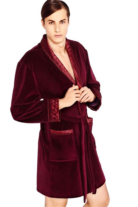 men gents luxury soft cotton bath robe housecoat dressing gown bathrobe