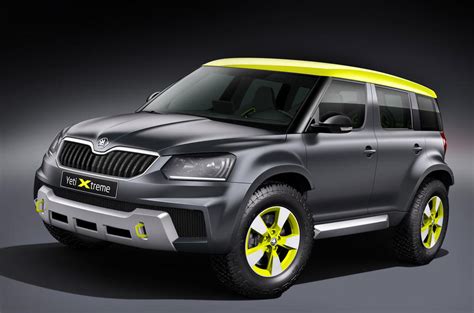 skoda yeti xtreme  join gtis  worthersee show autocar
