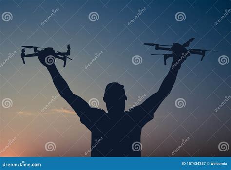 master drone operator stock image image  hobbyist