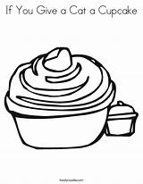 Cupcake Nana Pudding Figgy Numeroff Ausmalbild Coloringhome sketch template