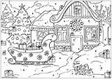 Coloring Christmas Presents Tree Popular List sketch template