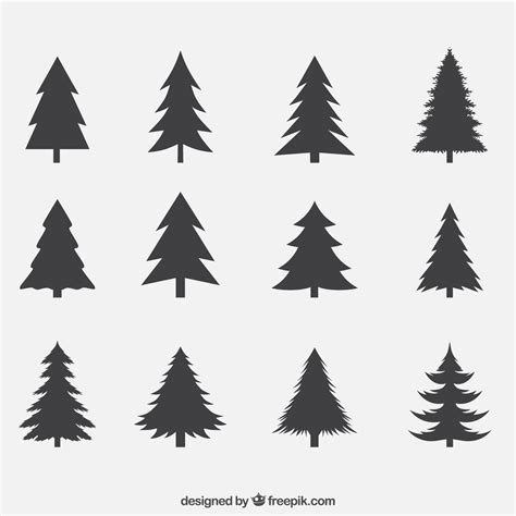 httpsyoutubegganieovk pine tree silhouette christmas tree