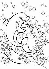 Dieren Printen Allerlei Dolfijnen Kado Dolfijn Tekeningen Dolphins Strik Hond Verbnow Inkleuren sketch template