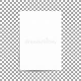Foglio Bianco Formato Ombres Papier Pause Dirigez Feuille sketch template