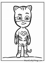 Catboy Owlette Gekko sketch template