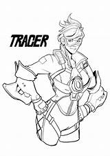 Overwatch Coloring Tracer Pages Blizzard Kids Drawings Getdrawings Fun Print Troll Hunter Tumblr Calendar Create sketch template