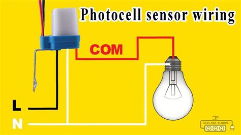 photocell sensor circuit diagram
