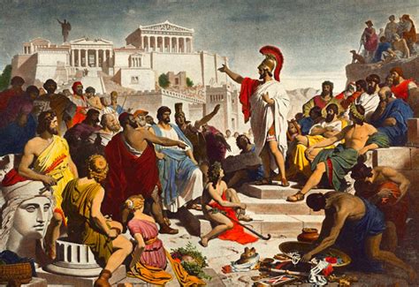 ins  outs  idiots  greek democracy ancient origins