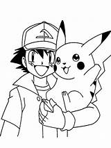 Pokemony Ketchum Kolorowanka Kolorowanki Druku Wydruku Kolorowania Malowanki sketch template