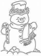 Snowman Coloring Colorat Zapada Planse Omul Iarna sketch template