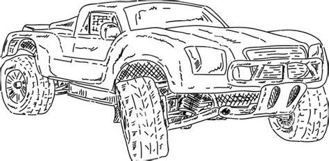 road race short truck coloring page monster truck coloring pages