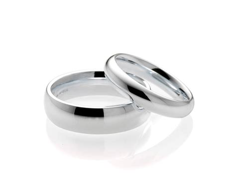 set anillos de matrimonio de plata platino  en mercado libre