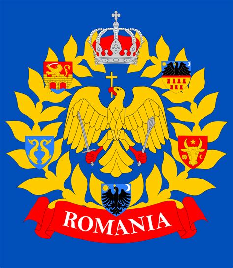 romania state emblem proposal  samogost  deviantart