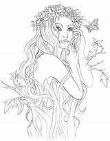Dryad Contest Dryads sketch template