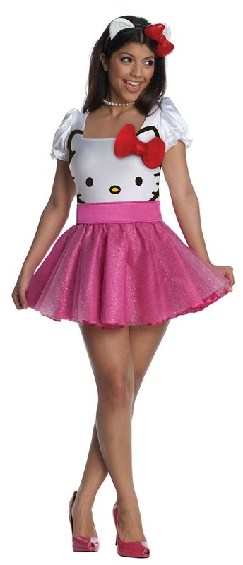 hello kitty face tutu dress adult womens costume 889962 sexy ebay