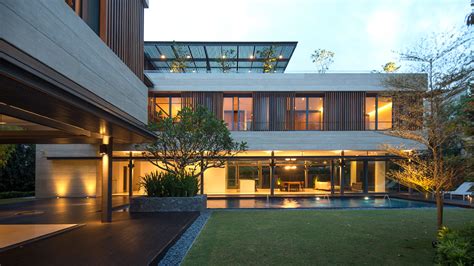 secret garden house luxurious contemporary family home  singapore  stunning homes