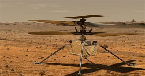 software update planned  fix glitch  ingenuity mars helicopter cbs news
