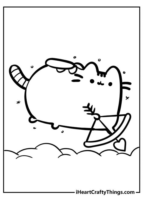 pusheen coloring pages   printables