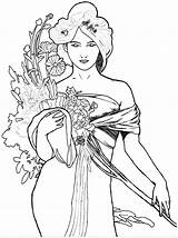 Colorare Alphonse Disegni Adulti Fairy sketch template