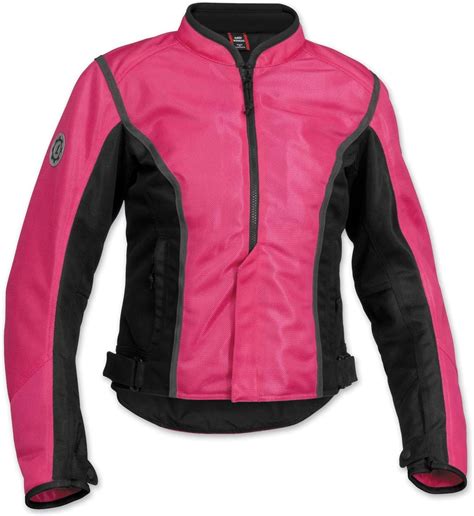 firstgear mesh tex womens motorcycle riding jacket dayglo small jackets vests motorcycle atv