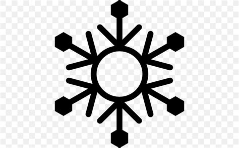 snowflake ice crystals symbol png xpx snowflake black