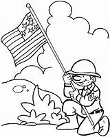 Coloring Pages Memorial Freedom Veterans Thanks Kids Printable Protecting Printables Color Sheets Getcolorings Choose Board sketch template