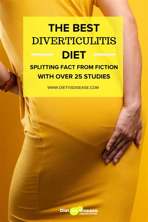 diverticulitis diet splitting fact  fiction