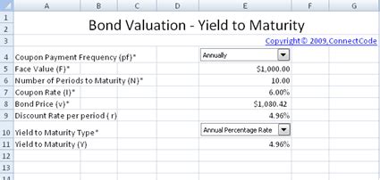 current price bond current price calculator
