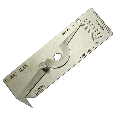 stainless steel  wac gage single welding gauge inspection metric  gauges  tools