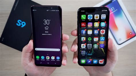 Samsung Galaxy S9 Vs Iphone X Synergy Mobile