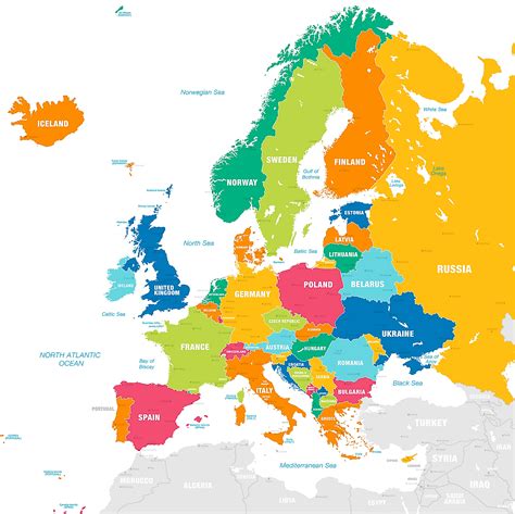 regions  europe worldatlas