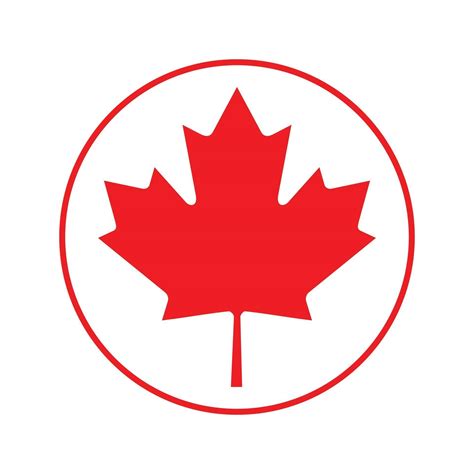 printable canadian flag