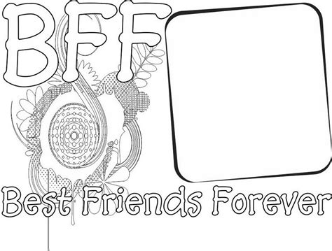 friend coloring pages printable friends coloring pages bff