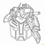 Optimus Transformers Prime Pages Coloring Color Print sketch template