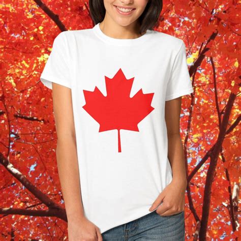 canada t shirt red canada maple flag customize online t shirt t
