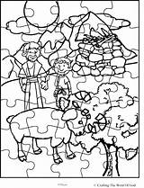 Puzzle Abraham Isaac Bible Activity Activities Coloring Sheets Pages Sunday School Sheet Offers Crafts Story Lesson Great Worksheet Lot Way sketch template