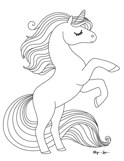 unicorn coloring pages    print    cutest