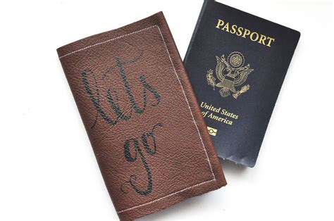 pie   sky     passport cover