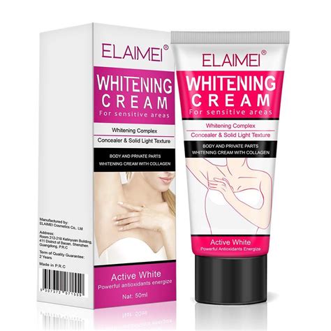 whitening cream  skin  sensitive area whitening cream ml shopee malaysia