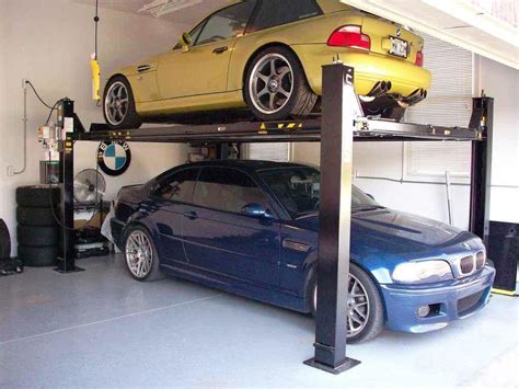 choosing good car lift  garage schmidt gallery design